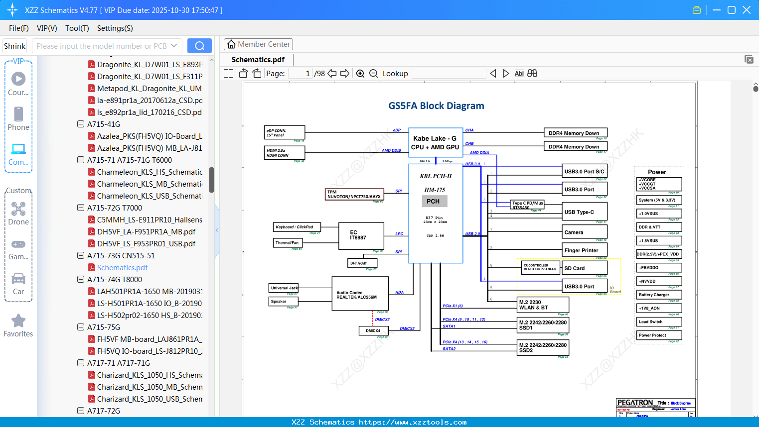 Laptop ACER Schematics